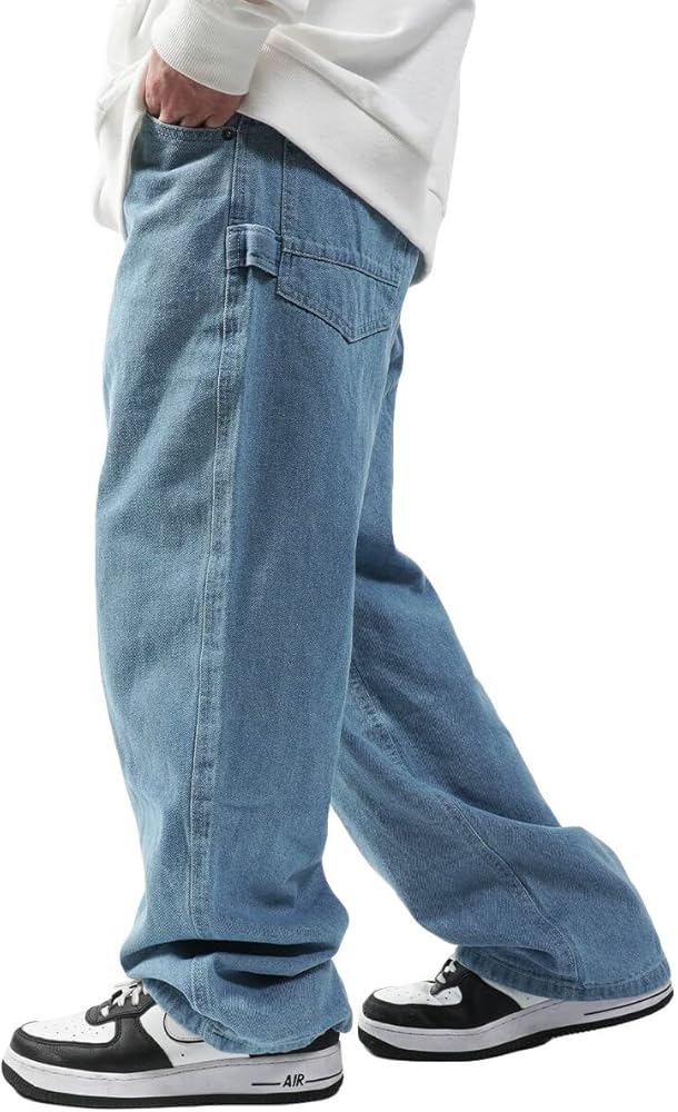 30 クレージュ ダーティブルーウォッシュバギージーンズ　ペインター 30 クレージュ ダーティブルーウォッシュバギージーンズ ペインター 30